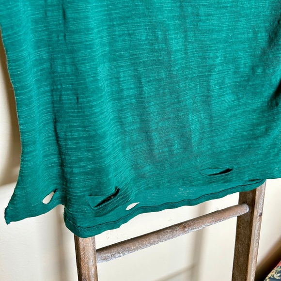 Free People Green Short Sleeve Top  - Final price drop - Picture 5 of 10
